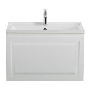 База под раковину Cezares подвесная с одним внешним и одним внутренним выкатными ящиками, Ясень брашированный,796x443x500, GIUBILEO-N-80-1C-SO-FS-P